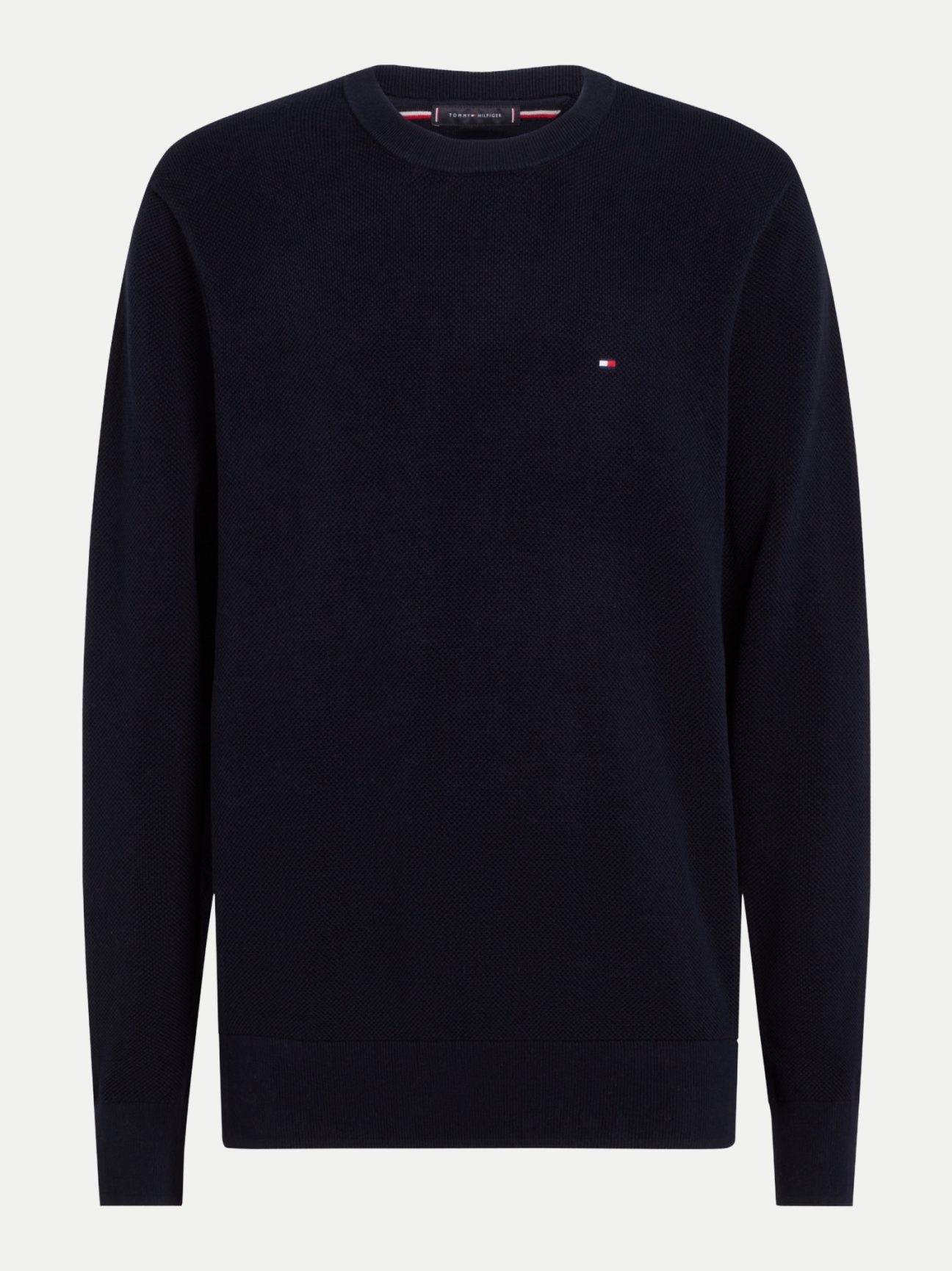 GANT Μπλούζα με ανάγλυφο logo  μαύρη